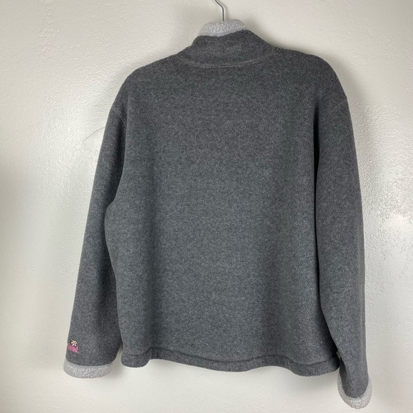 Disneyland Resort Fleece Mickey Mini Mouse Full Zip Cozy Jacket women’s Large - Picture 2 of 15